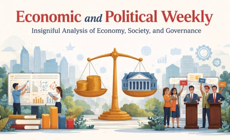 Economic and Political Weekly: Exploring Economy, Society & State